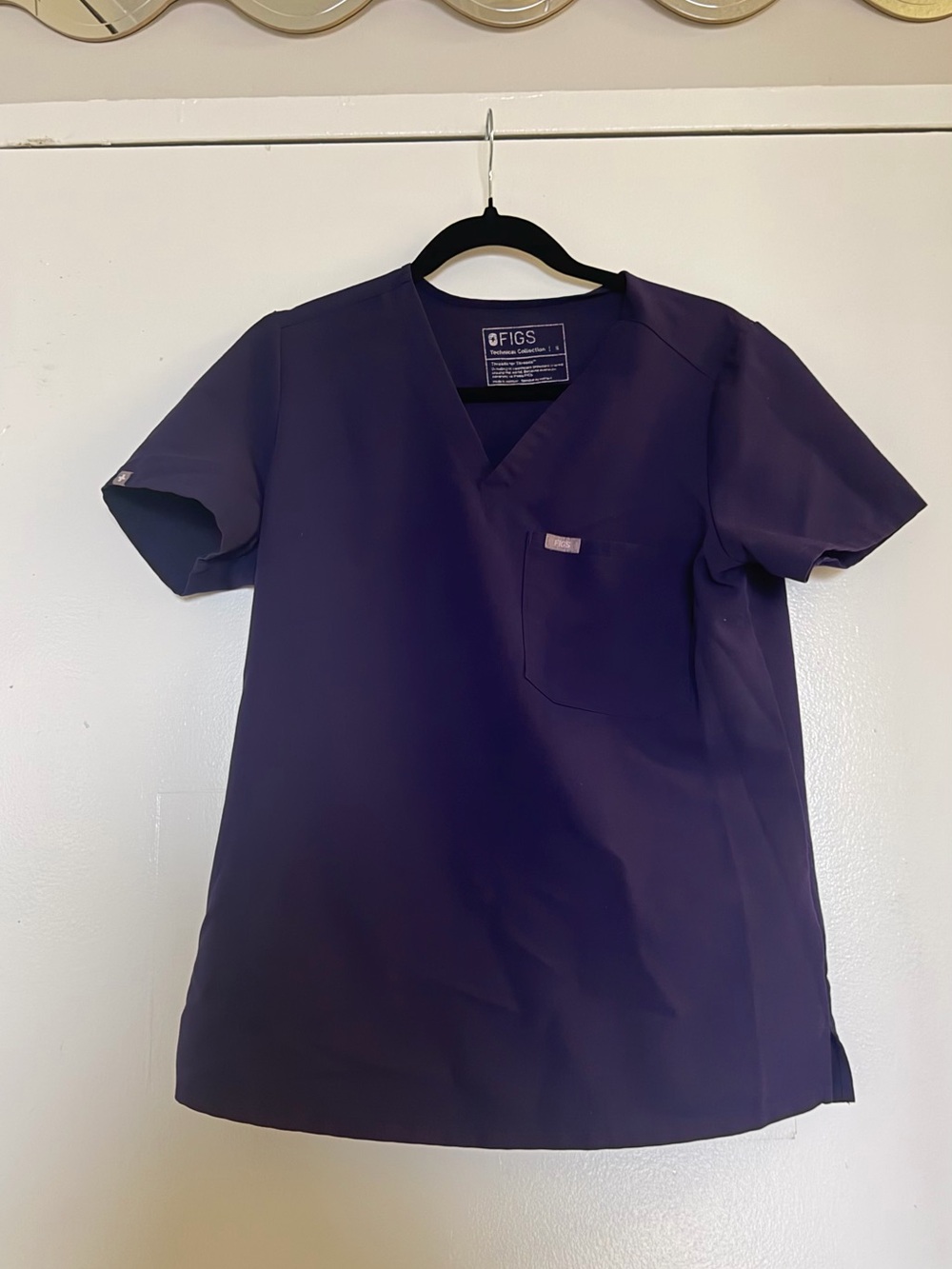 FIGS Women's Purple Jam Scrubs Set